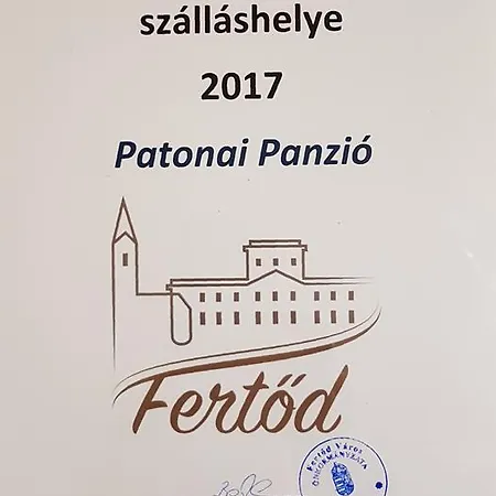 Отель Patonai Фертёд